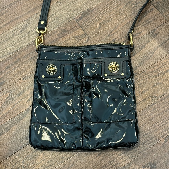 Marc Jacobs Black Patent Leather Crossbody - Picture 1 of 8
